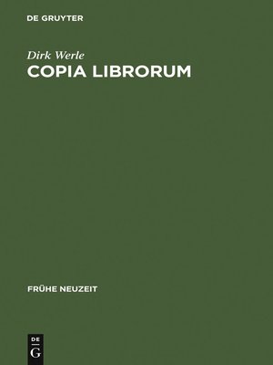 cover image of Copia librorum